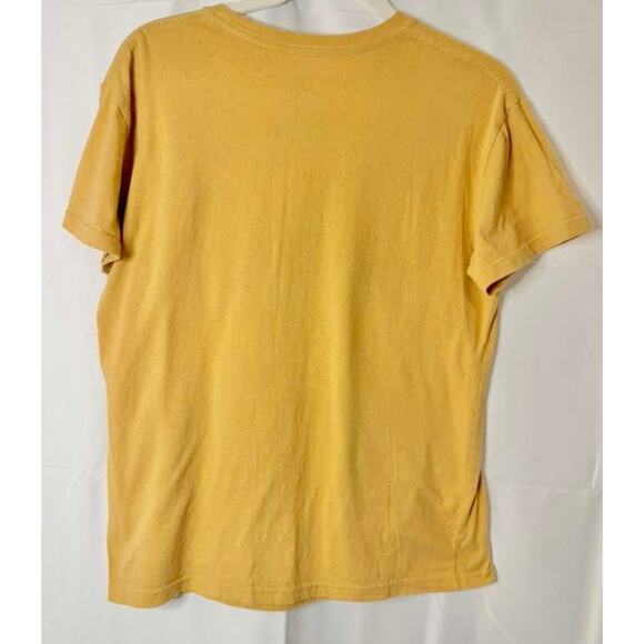 Whitney-Houston Shirt Womens sz. M Mustard Yellow - Picture 2 of 3